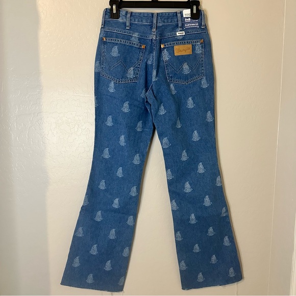 💝NWT Wrangler Westward 626 Paisley Women's Jeans - Size 25/30 - Picture 4 of 7